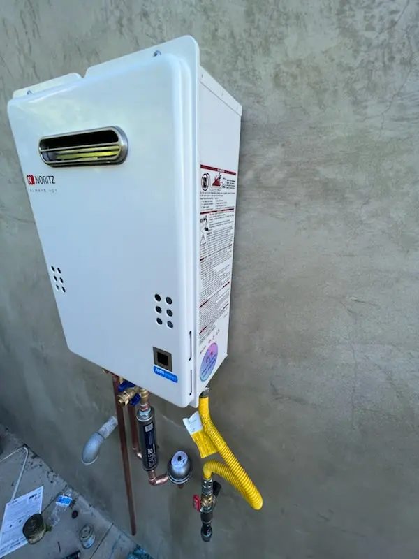 Tankless water heater installation for Castle Pines homes